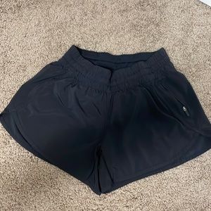 Lululemon tracker short, black, size 8